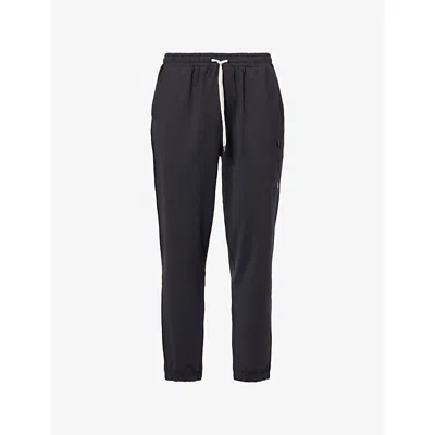 Vuori Mens Black Sunday Performance 28'' Drawstring Stretch-woven Jogging Bottoms