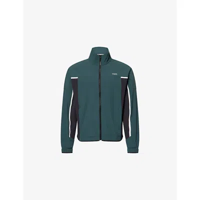 Vuori Mens Crosscourt Panelled Woven Jacket Hemlock