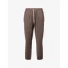 Vuori Mens Huckleberry Heather Sunday Performance Stretch-jersey Jogging Bottoms In Neutral