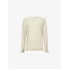 Vuori Mens Mushroom Heather Strato Tech Long-sleeve Stretch-woven T-shirt In Neutral