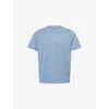 Vuori Mens Current Tech Short-sleeve Stretch-woven T-shirt Pond In Blue