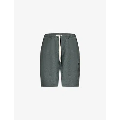 Vuori Mens Sunday Moisture-wicking Straight Leg Recycled-polyester Blend Stretch-jersey Shorts Aspen Heath In Aspen Heather