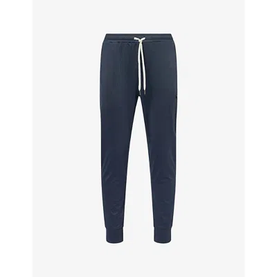 Vuori Mens Sunday Performance Stretch-jersey Jogging Bottoms Ink Heather