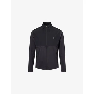 Vuori Mens Black Sunday Element Track Stretch-woven Track Jacket Xl