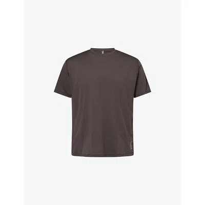 Vuori Mens Carbon Terrain Short-sleeve Woven T-shirt Xxl In Black