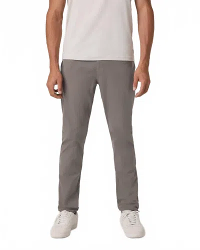 Vuori Meta Athletic Slim Fit Pant In Warm Grey In Gray