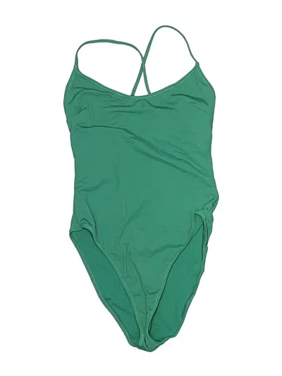 Pre-owned Vuori One Piece Swimsuit In Green