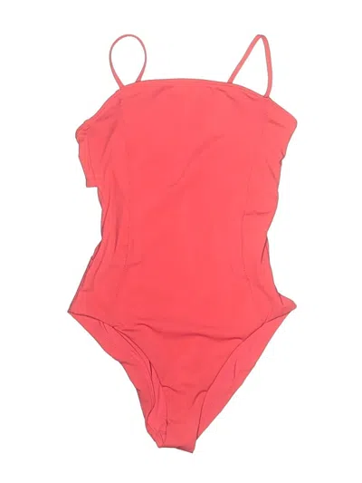 Pre-owned Vuori One Piece Swimsuit In Red