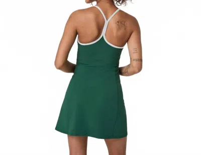 Vuori One Shot Tennis Dress In Viridian In Multi