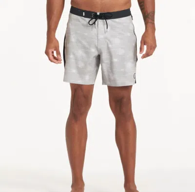 Vuori Peak Boardshort In Eucalyptus Belize In Multi