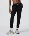 Vuori Womens Black Heather Performance Tapered-leg Stretch-recycled Polyester Jogging Bottoms In Black