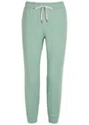Vuori Performance Slubbed Jersey Cropped Sweatpants In Green