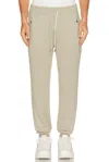 Vuori Ponto Performance 28 Stretch-jersey Sweatpants In Neutral