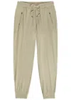 Vuori Ponto Performance 28 Stretch-jersey Sweatpants In Neutral