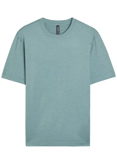 Vuori Ponto Performance Jersey T-shirt In Blue