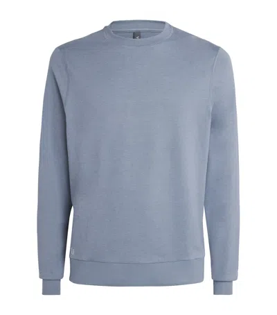 Vuori Ponto Performance Sweatshirt In Blue