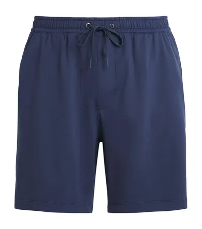 Vuori Ponto Re/actv Sweatshorts In Blue