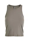 Vuori Pose Plyo Ribbed-knit Tank In Mauve