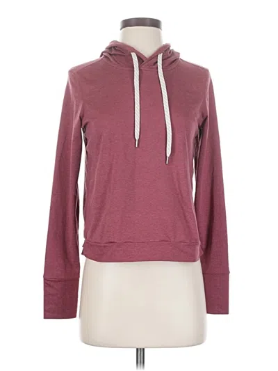 Pre-owned Vuori Pullover Hoodie In Burgundy