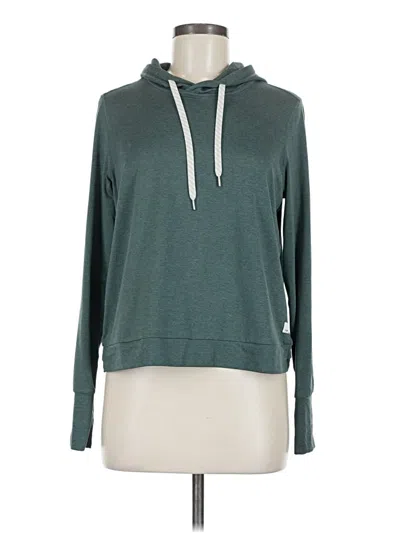 Pre-owned Vuori Pullover Hoodie In Teal