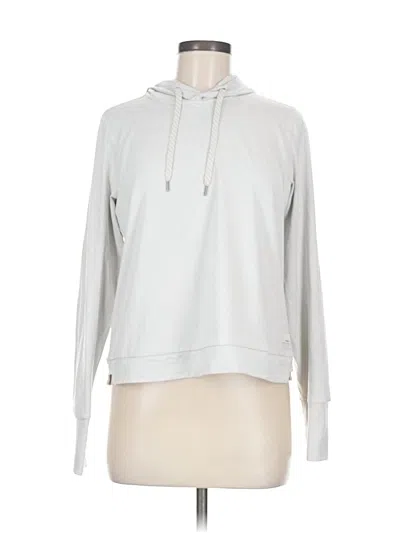 Pre-owned Vuori Pullover Hoodie In White