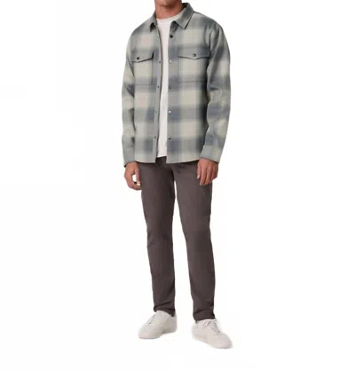 Vuori Range Shirt Jacket 2.0 In Mushroom In Gray