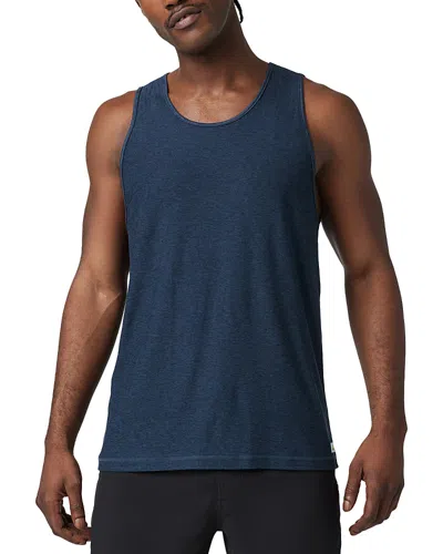 Vuori Relaxed Fit Strato Tech Tank Top In Blue