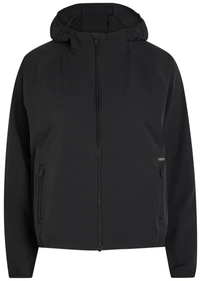 Vuori Renew Trainer Hooded Shell Jacket In Black