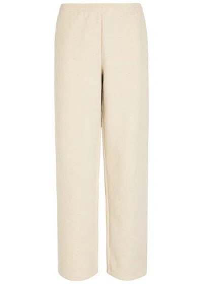 Vuori Restore Straight-leg Cotton-blend Sweatpants In Neutral