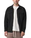 Vuori Lawson Tech Shirt Jacket In Black