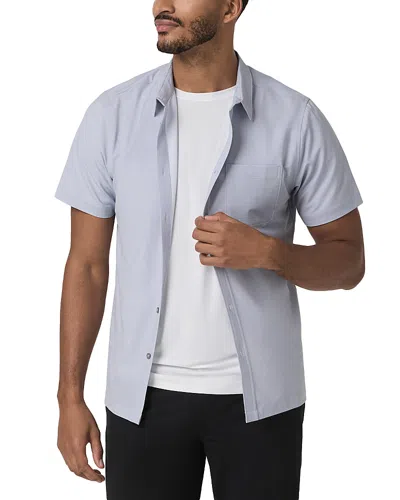 Vuori Short Sleeve Bridge Button Down In Blue