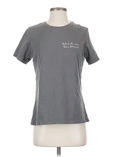 Pre-owned Vuori Short Sleeve T-shirt In Gray