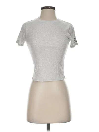 Pre-owned Vuori Short Sleeve Turtleneck In Silver