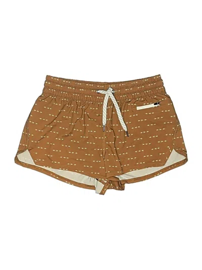 Pre-owned Vuori Shorts In Brown