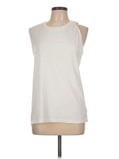 Pre-owned Vuori Sleeveless T-shirt In White