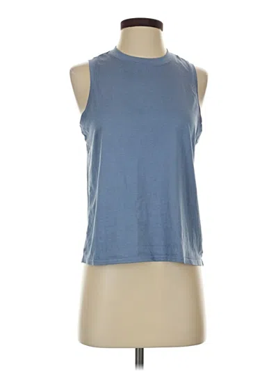 Pre-owned Vuori Sleeveless T-shirt In Blue