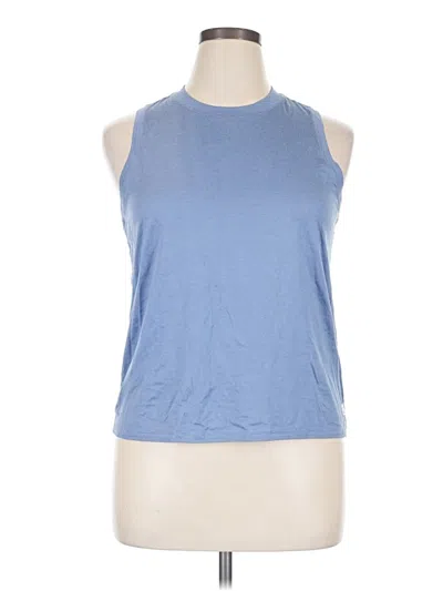 Pre-owned Vuori Sleeveless T-shirt In Blue
