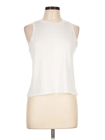 Pre-owned Vuori Sleeveless T-shirt In Ivory