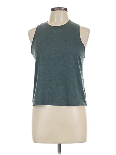 Pre-owned Vuori Sleeveless T-shirt In Teal