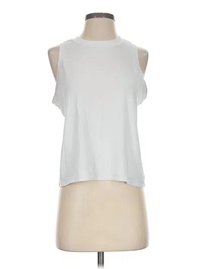 Pre-owned Vuori Sleeveless T-shirt In White