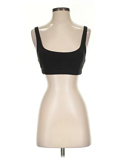 Pre-owned Vuori Sports Bra In Black