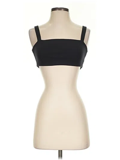 Pre-owned Vuori Sports Bra In Black