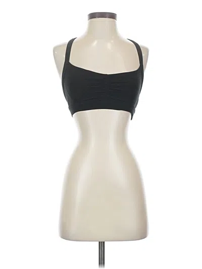 Pre-owned Vuori Sports Bra In Black