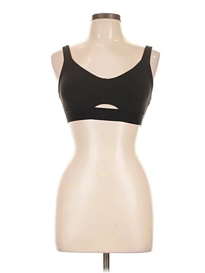 Pre-owned Vuori Sports Bra In Black