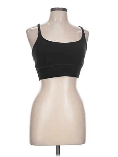 Pre-owned Vuori Sports Bra In Black
