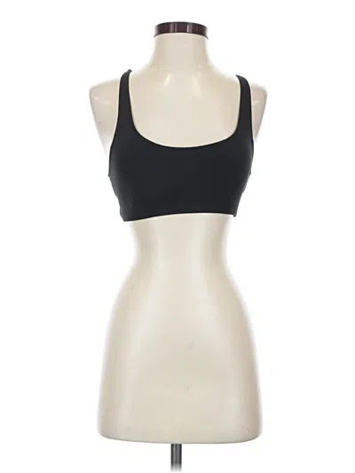 Pre-owned Vuori Sports Bra In Black