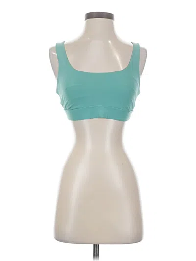 Pre-owned Vuori Sports Bra In Blue