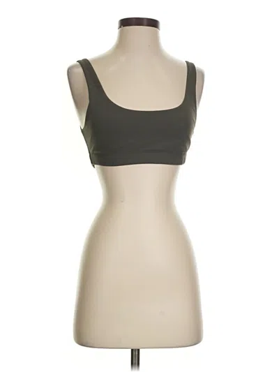 Pre-owned Vuori Sports Bra In Brown