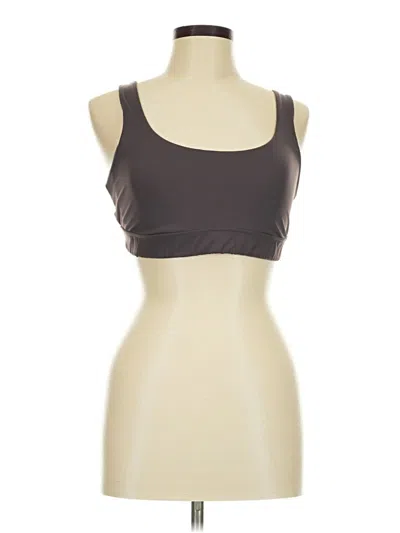 Pre-owned Vuori Sports Bra In Brown