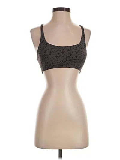 Pre-owned Vuori Sports Bra In Brown